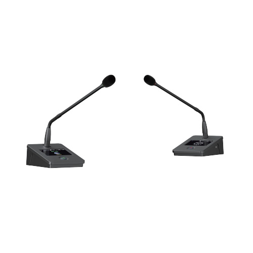 桌面式鹅颈方屏主席/代表（VIP）发言单元