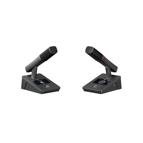 圆屏金属短杆会议主席/代表（VIP）发言单元