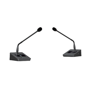 桌面式鹅颈方屏主席/代表（VIP）发言单元