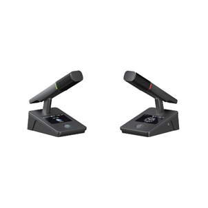 圆屏燕尾短杆会议单元