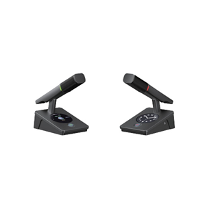 无屏金属短杆会议主席/代表（VIP）发言单元